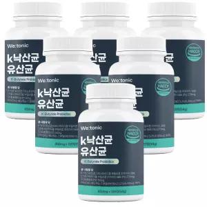 위토닉 K낙산균 유산균 프로바이오틱스 120정 4개월분 6개