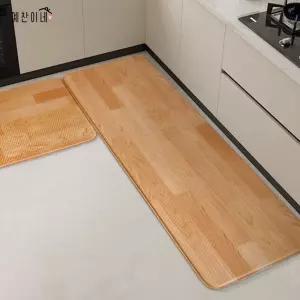 국산 주방 매트 pvc 특대형 120cm 두꺼운 방수 양면 싱크대 부엌 발매트