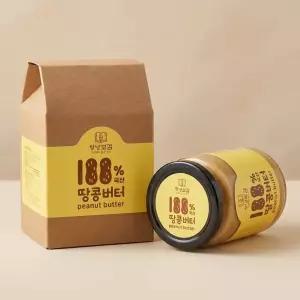 창녕보감 국내산 100 무첨가 땅콩버터 스무스 350g