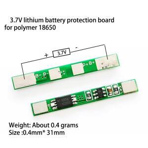 1PCS5PCS10 개몫 1S 3.7V 3A 리튬 이온 BMS PCM 배터리 보호 보드 pcm 18650