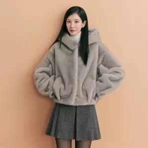케네스레이디 클로디 후드 퍼자켓(서현 착용) ENTJKQK610