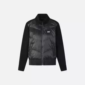 M PXG골프긴팔티 UQC PJWPW4320-21 WOMEN WINTER KNIT HYBRID HIGH NECK DOWN CARDIGAN