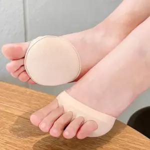 앞꿈치양말 여름덧신 발가락 양말 데일리 출근룩 스타일 여름 베이직 앞굼치 구두패드