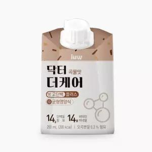 닥터더케어 곡물맛 균형영양식 고단백 단백질 식사대용 200ml 24개