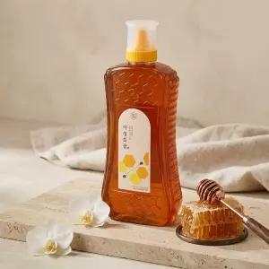 청년벌집 야생화꿀 총 4kg (2개 구성, 개당 2kg, 천연벌꿀)