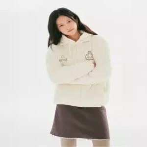 스파오 SPAO 먼작귀 베이직 퍼플리스 집업 Yellow SPFZG4VU05