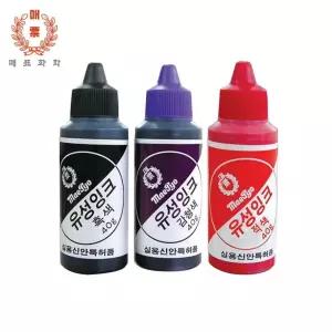 매표 유성 스탬프 잉크 40g 1개/학습/교구/스템프/도장/다꾸/유아/패드/미술/유치원/놀이/초등/꾸미기/수업
