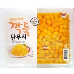 깍둑단무지 일가집 일미 치킨무 3kg 업소용