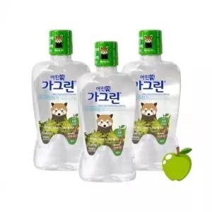 가그린 380ml x 3개세트 사과 치간브러쉬 치간솔 치아사이칫솔