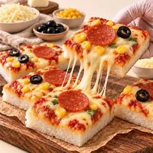 [자연맛남]더블치즈 피자설기 12개입(1kg)