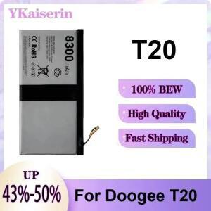 Doogee T20용 태블릿 배터리 8300mAh 고품질