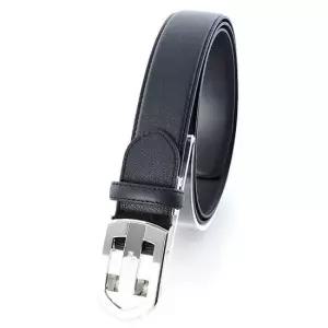 듀퐁셔츠 TE4SMBTAB101TBK_브로이어 블루 자동 벨트 블랙