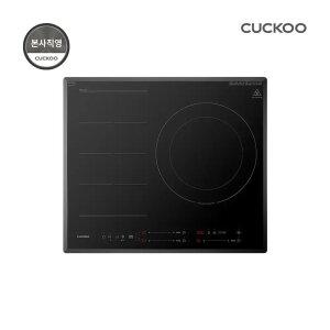 [카드+T멤 68만] 쿠쿠 프리존 3구 인덕션 블랙 CIR-H301FB