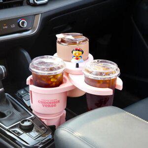 카카오프렌즈 3단 멀티 차량용 컵홀더