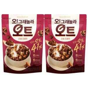 마켓오네이처 오!그래놀라 오트 리얼초콜릿, 360g, 2개
