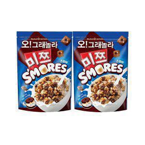 마켓오네이처 오!그래놀라 미쯔 스모어 260g, 2개
