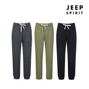 JEEP SPIRIT 겨울 남성 기모 밴딩 조거팬츠 빅사이즈 트레이닝복바지 12종택1