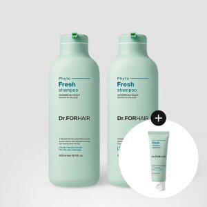 닥터포헤어 지성두피 샴푸 300mlX2+70ml