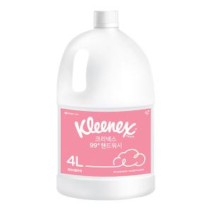 크리넥스 99+ 핸드워시 워터리플라워향, 4L, 1개