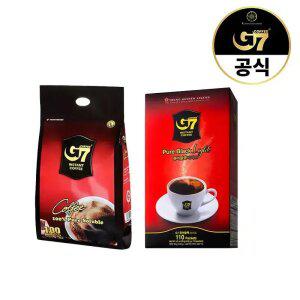 G7 퓨어블랙 100개입 + 퓨어블랙 라이트 110개입 / 베트남 다크 아메리카노