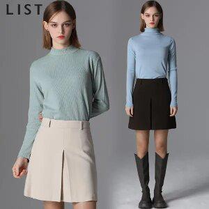 [리스트(LIST)] 베이직 숏 큐롯 팬츠 (택가격:128000원)