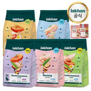 쿠폰 20%+20%/이즈칸 강아지사료/고양이사료 6.5kg 외 간식 모음