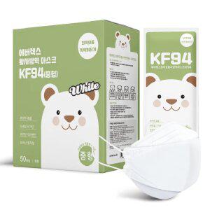 에버렉스 KF94 마스크 중형 화이트 50매