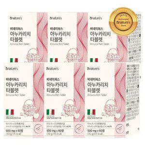 아누카리치 타블렛 60정 6통(12개월) 맥주효모와 비오틴으로 풍성하게