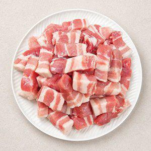 고기중독 한입 컷팅 삼겹살 2kg (500g 4팩)
