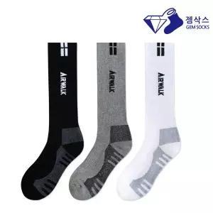 [에어워크]젬삭스 익스트림 이중바닥 보드 장목 양말 1족