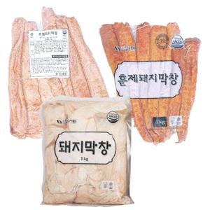 달구지 생막창/초벌/훈제 1KG 대용량 2팩 구성