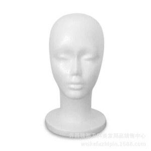 스티로폼 두상 마네킹 얼굴 여자 모형 남자 모자걸이