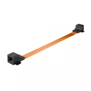 [XB271] Coms 창문설치용 RJ45 랜 연장 케이블 30cm / F to F / 문틈, 창문 설치 / 플랫(평면) 케이블