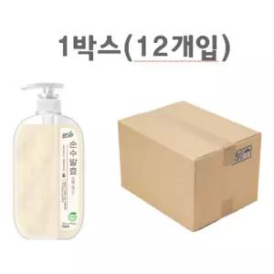참그린 순수발효곡물 주방 세제 750g 용기 12개입/기름때/물때/제거/식기/야채세척/과일세척/1종/업소용