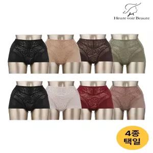 오모떼 에르뷔보떼 시그니처 사각 보정 거들 팬티 4종세트/택일