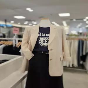 [숲][숲] SOUP 싱글 투버트 마혼방 뒷리본끈 포인트 캐주얼 자켓 OC4JKQ6 25