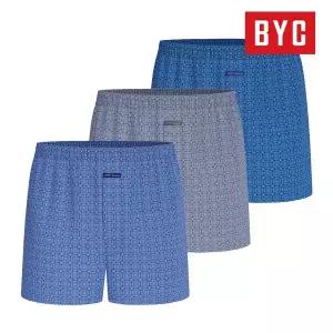 [BYC] 남성 트렁크팬티 80수 순면 고급 사각박서 3매입 세트 MCG1550