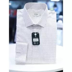 [STCO]HJ STCO F/W 가을 베이지 체크 셔츠 (슬림핏) SDSVC10