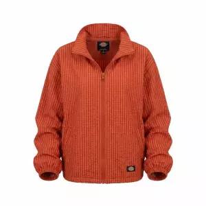 DICKIES 그리드 체크 라이트 윈드브레이커 Orange