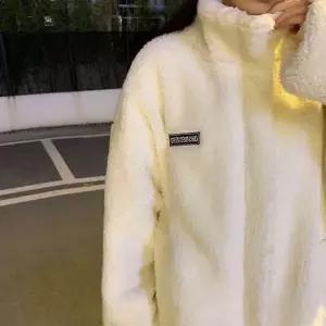 여성 겨울 오버핏 양털 후리스 집업 플 점퍼 하이넥 자켓 외출 동네산책