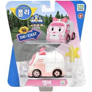 로보카폴리 엠버 변신 자동차 구조대 피규어 로디