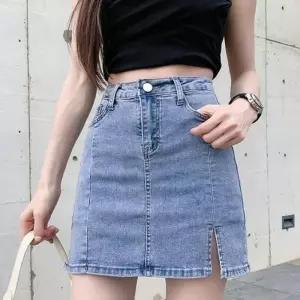 [라일리여성의류] Rly 속바지 내장 데님 미니 스커트 치마바지 2색