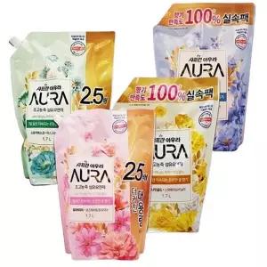 초 로 샤프란 아우라 1.7리터 섬유유연제 윌유메리미