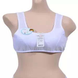 (크리비아)(BR6054)부드러운 코튼 항균항취 주니어 AA컵 스포츠 1단계브라