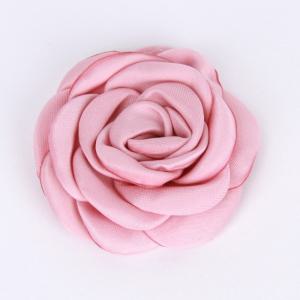 결혼식 혼주 코사지 인디핑크 6cm 카멜리아 꽃 브로치 정장 원피스 장식