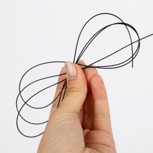 다이얼 운동화 호환 와이어 신발끈 블랙 100cm 교체용 끈 등산화 안전화 수선