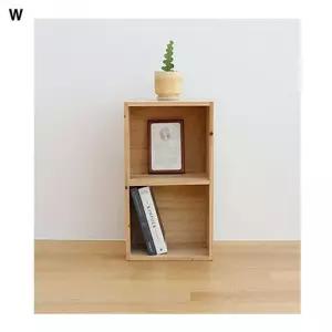 [RGL64NQS]고급 삼나무원목 DIY2단책장 330