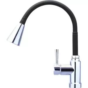 SK1100 대정워터스측면원홀자바라(칼라) (블랙) 1EA