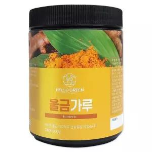 [RGL8N14R]헬로우그린 진도산 울금 분말 가루 300g 통