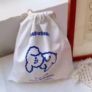 집소 감성 일러스트 복조리 파우치 화장품 휴대용 가방 미니 여행용품